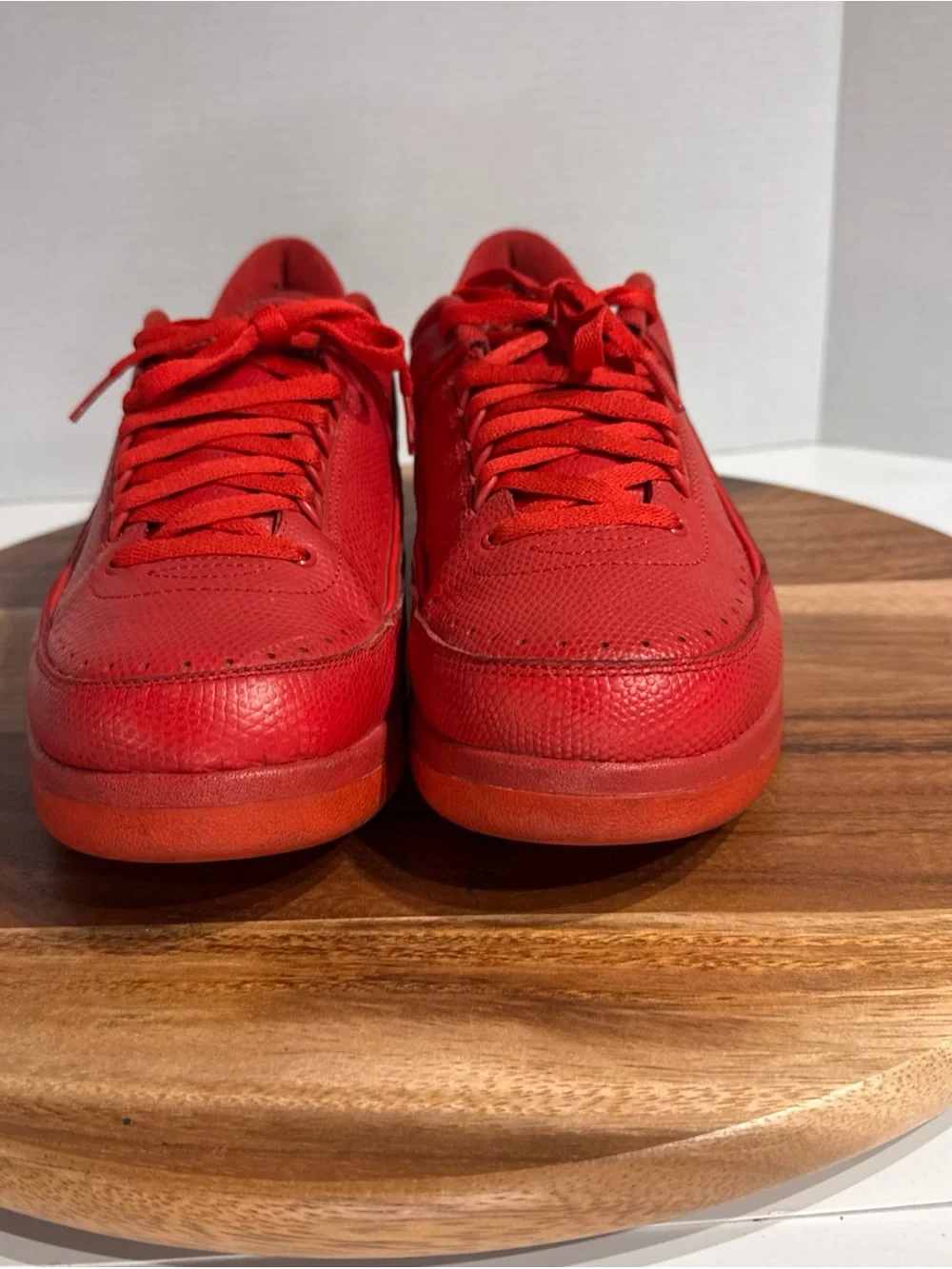 Nike Air Jordan 2 Retro Low Gym University 2016 Triple Red Men’s Size 11.5